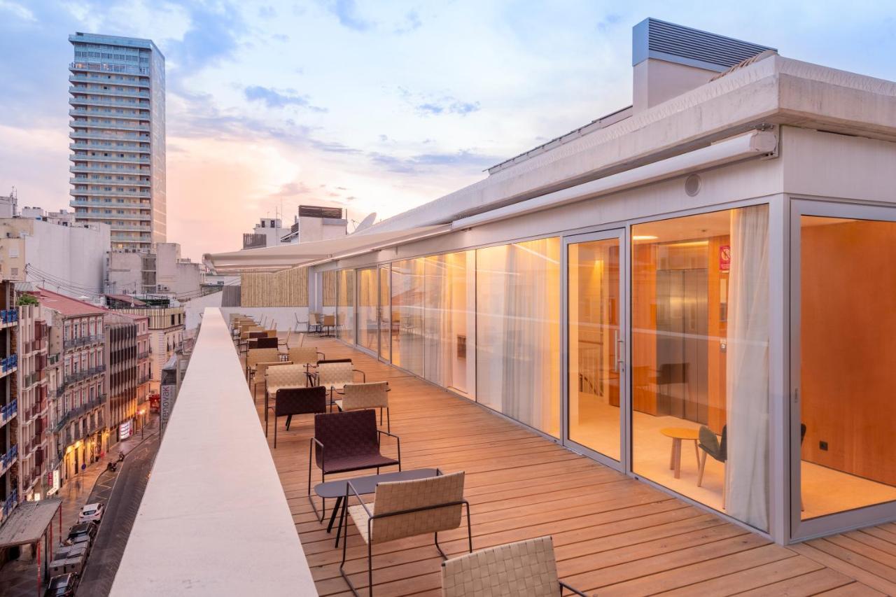 Eurostars Pórtico Alicante Exterior foto The hotel's rooftop